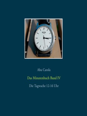 cover image of Das Minutenbuch Band IV